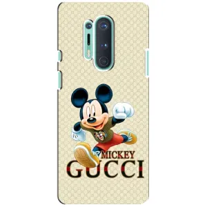 Чехол Disney Mouse OnePlus 8 Pro (PREMIUMPrint) (Mikki Gucci)