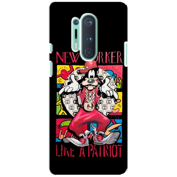 Чехол с принтом «Мультяшный Волк» для OnePlus 8 Pro