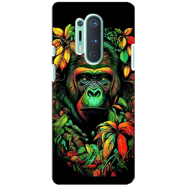 Чехол с принтом «Обезьяна в тропиках» для OnePlus 8 Pro