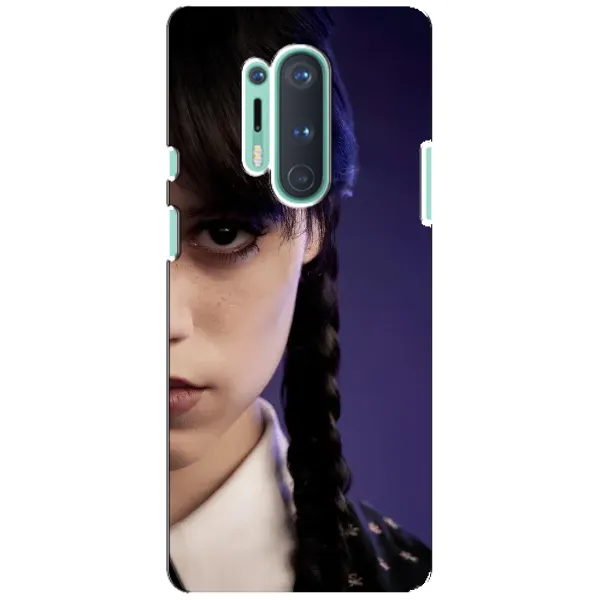 Чехол с принтом «Загадочный взгляд Уэнздей» для OnePlus 8 Pro Чехол с принтом «Загадочный взгляд Уэнздей» для OnePlus 8 Pro