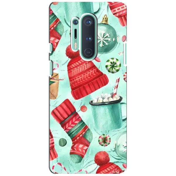 Чехол с принтом «Одежда НГ» для OnePlus 8 Pro