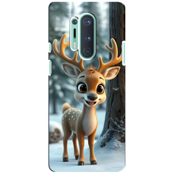 Чохол з принтом «Оленятко в лісі» для OnePlus 8 Pro Чохол з принтом «Оленятко в лісі» для OnePlus 8 Pro