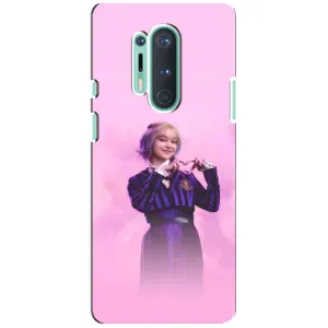Чехол с дизайном Венздей 2 на OnePlus 8 Pro (Яркая Энид Уэнздей)
