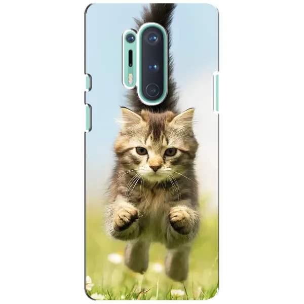Чохол з принтом «Прижок кота» для OnePlus 8 Pro