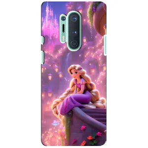 Чехол Рапунцель для OnePlus 8 Pro (Рапунцель в замке)