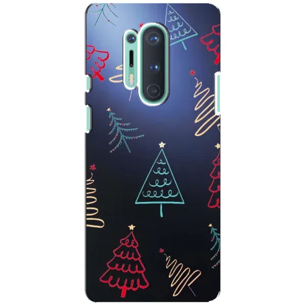 Чехол с принтом «Рождественские елки» для OnePlus 8 Pro