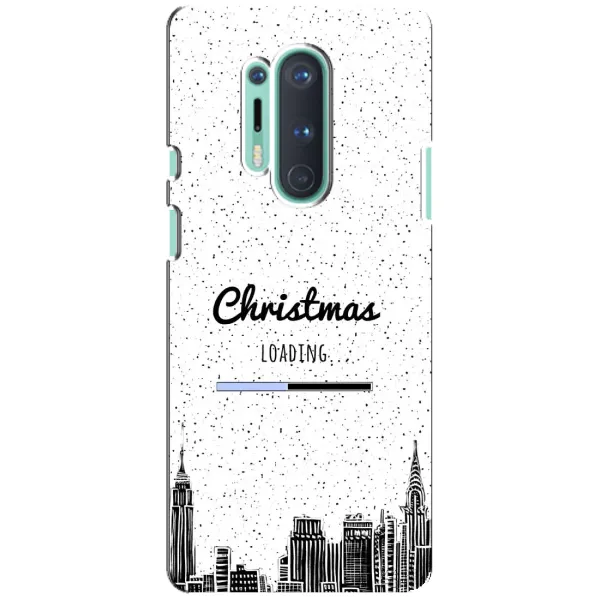 Чехол с принтом «Рождество загружается» для OnePlus 8 Pro