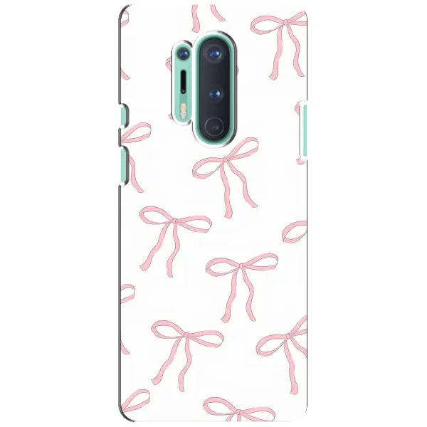 Чохол з принтом «Рожеві бантики» для OnePlus 8 Pro Чохол з принтом «Рожеві бантики» для OnePlus 8 Pro