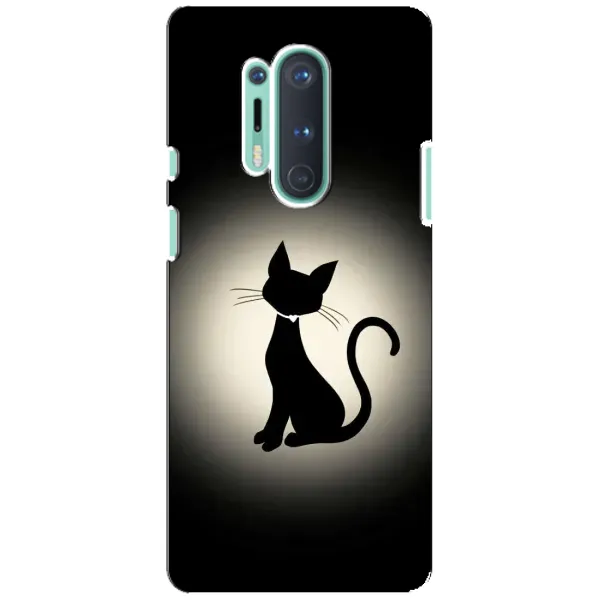 Чохол з принтом «Силует котика» для OnePlus 8 Pro Чохол з принтом «Силует котика» для OnePlus 8 Pro