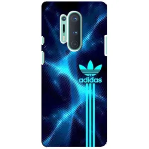 Чехлы Адидас для OnePlus 8 Pro (AlphaPrint) (Синий Адидас)