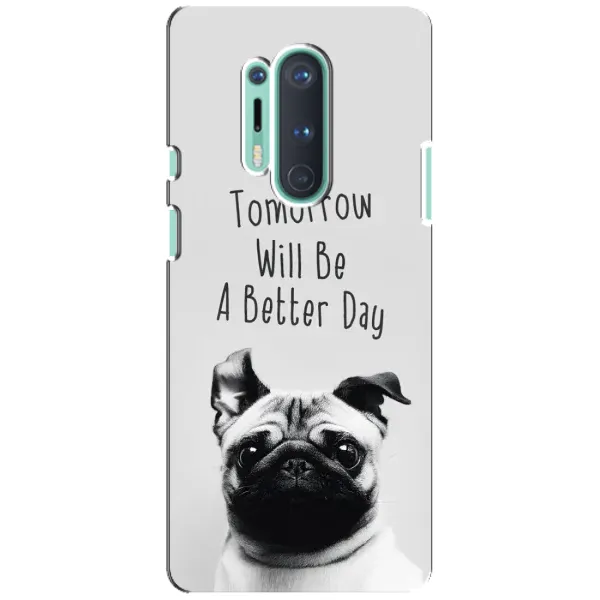 Чохол з принтом «Смішний Мопс» для OnePlus 8 Pro Чохол з принтом «Смішний Мопс» для OnePlus 8 Pro