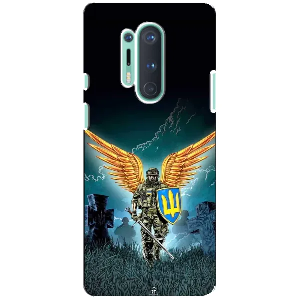 Чохол з принтом «Солдат ЗСУ» для OnePlus 8 Pro