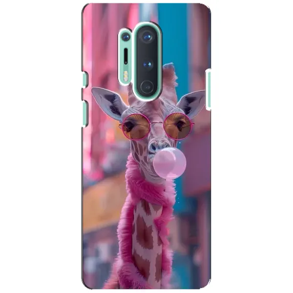 Чехол с принтом «Стильный жирав» для OnePlus 8 Pro