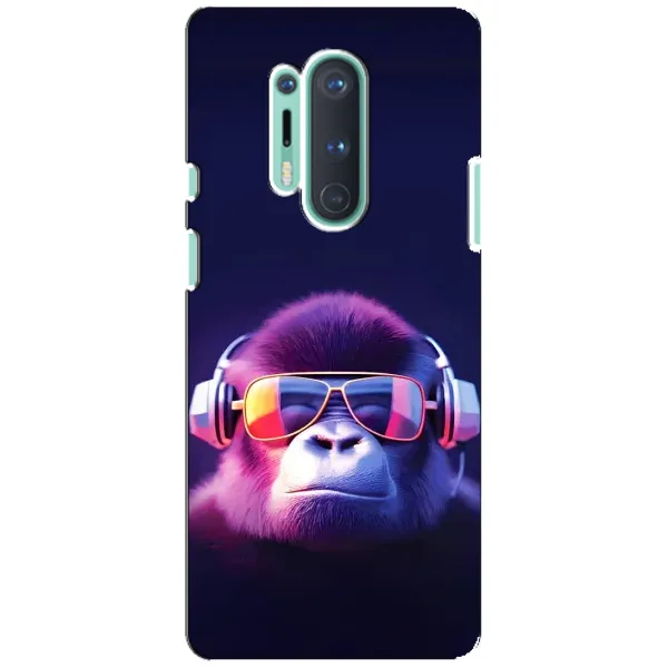 Чехол с принтом «Стильная обезьяна» для OnePlus 8 Pro