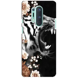Чехлы с картинками животных OnePlus 8 Pro (Стильный ТИГР)