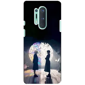 Чехлы Венсдей на OnePlus 8 Pro Уэнсдей (AlphaPrint) (Уэнздей и Инид)