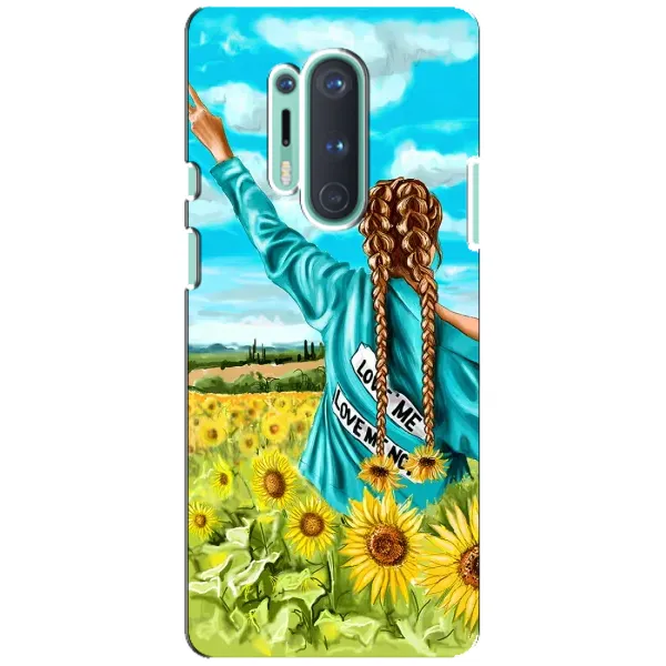 Чохол з принтом «Україночка» для OnePlus 8 Pro Чохол з принтом «Україночка» для OnePlus 8 Pro