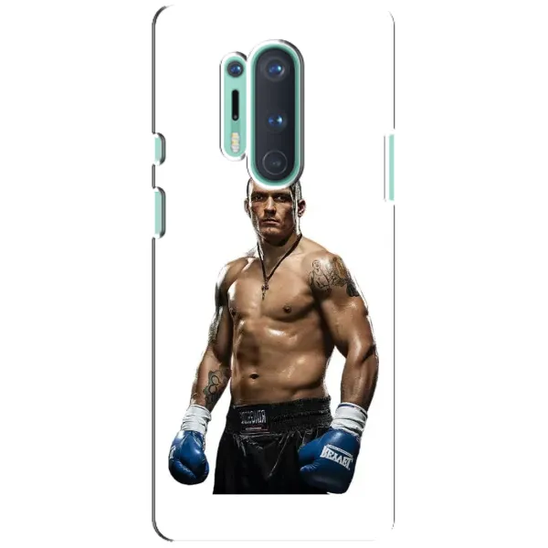 Чехол с принтом «Усик на белом» для OnePlus 8 Pro