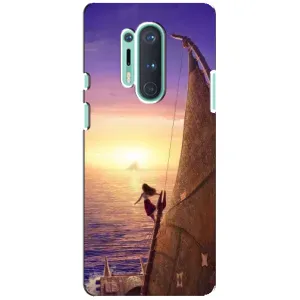 Чехол с мультфильмом Моана OnePlus 8 Pro (Закат Ваяна)
