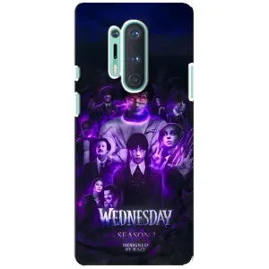 Чехол с дизайном Венздей 2 на OnePlus 8 Pro