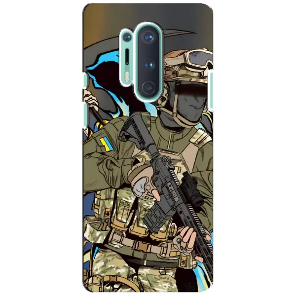 Чохол з принтом «Воїн ЗСУ» для OnePlus 8 Pro