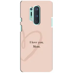 Чехлы для мамы на OnePlus 8 Pro (Сердце маме)
