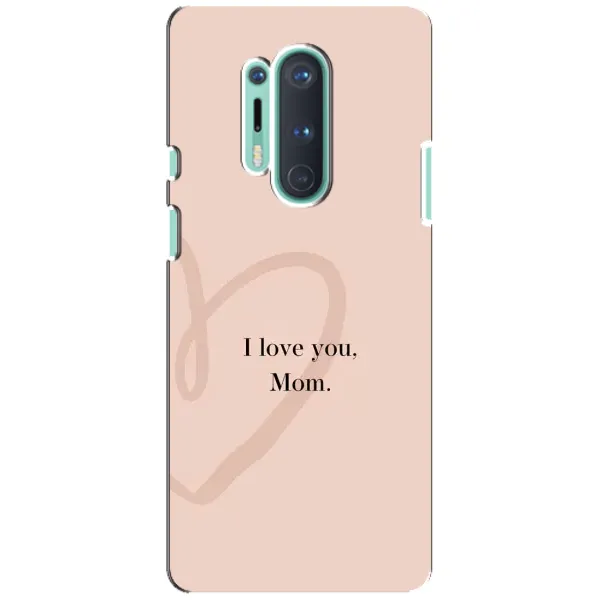 Чехол с принтом «Сердце маме» для OnePlus 8 Pro