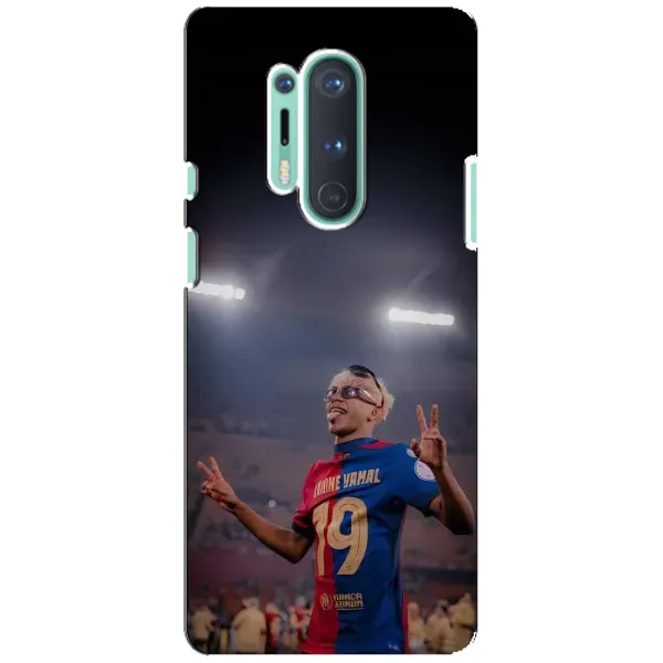 Чехол с принтом «Ямаль на стадионе» для OnePlus 8 Pro