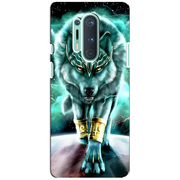 Чохол з принтом «Яскравий вовк» для OnePlus 8 Pro