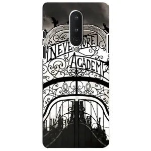 Чехол с дизайном Венздей 2 на OnePlus 8 (Ворота Академии Невермор)