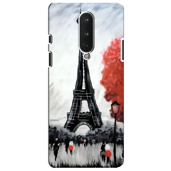Чохол з принтом «Вежа в Парижі» для OnePlus 8