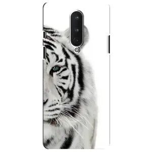 Чохли з картинкою животних OnePlus 8 (Білий Тигр)