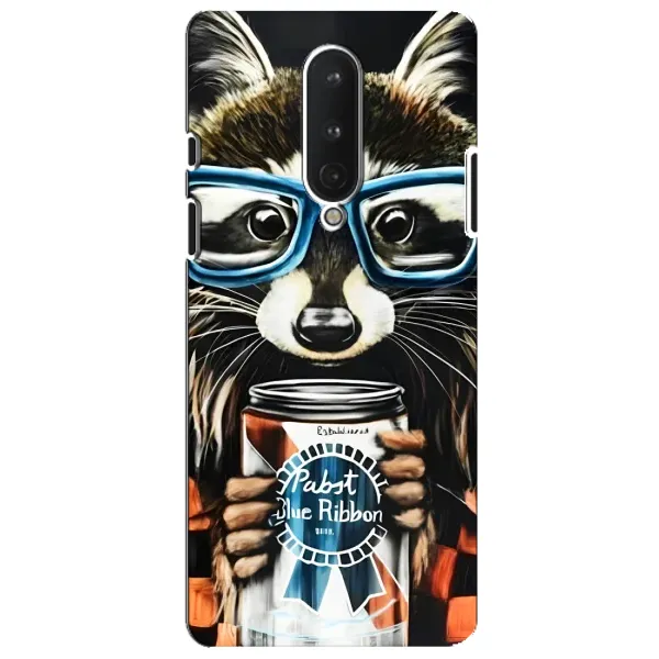 Чохол з принтом «Єнот з банкою» для OnePlus 8 Чохол з принтом «Єнот з банкою» для OnePlus 8