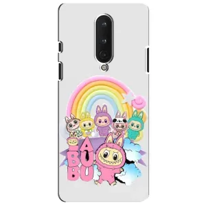 Чохол з Лабубу на OnePlus 8 (Фон Лабубу)