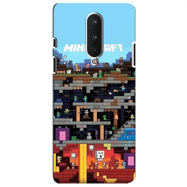 Чехол с принтом «фон Minecraft» для OnePlus 8