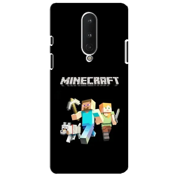 Чехол с принтом «герои Minecraft» для OnePlus 8