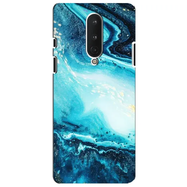 Чехол с принтом «Голубой мрамор» для OnePlus 8