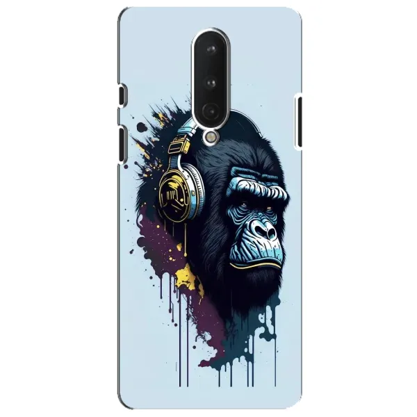 Чохол з принтом «Горила в навушниках» для OnePlus 8