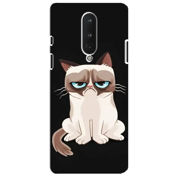 Чохол з принтом «Сумний кіт» для OnePlus 8 Чохол з принтом «Сумний кіт» для OnePlus 8