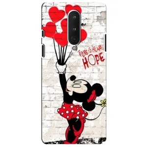 Чохол Disney Mouse OnePlus 8 (PREMIUMPrint) (Heart Minni)