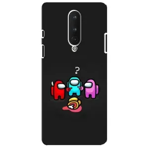 Чехол Амонг Ас для OnePlus 8 (AlphaPrint)