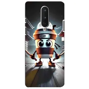 Чехол с мемом Тралалело тралала на OnePlus 8 (Капучино асасино)