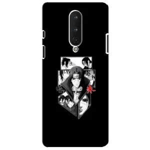 Чохли на тему: Ітачи Учіха для OnePlus 8 (AlphaPrint) (колаж Ітачі)