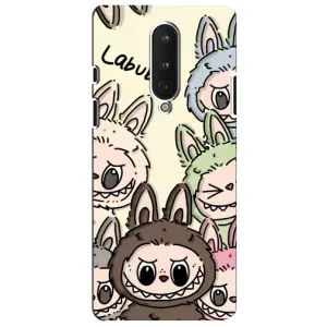 Чохол з Лабубу на OnePlus 8 (Золота мавпа Bored Ape)