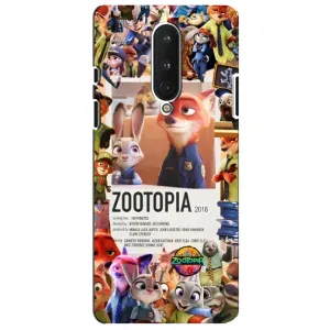 Чехол Зоотрополіс на OnePlus 8 (Постер Зверополис)