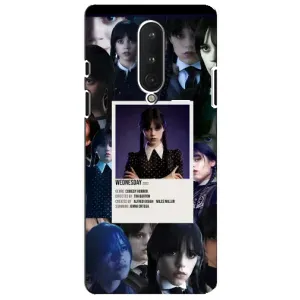 Чохли Венсдей на OnePlus 8 Уенсдей (AlphaPrint) (колаж Венздей)