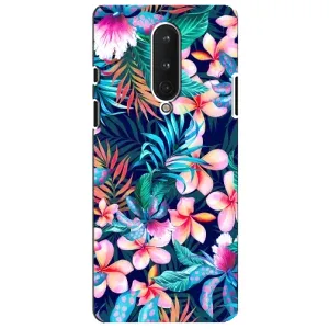 Чехол с принтом «Красочные цветы» для OnePlus 8