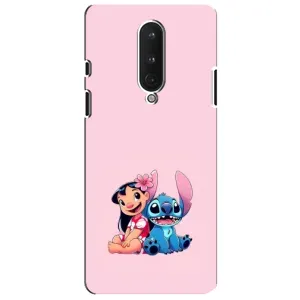 Чохол з принтом Стіч на OnePlus 8 (Ліло і Стіч)