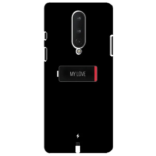 Чохол з принтом «Love battery» для OnePlus 8 Чохол з принтом «Love battery» для OnePlus 8