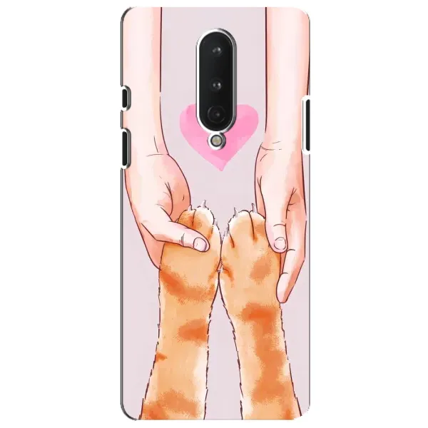 Чохол з принтом «Любовь до котиків» для OnePlus 8